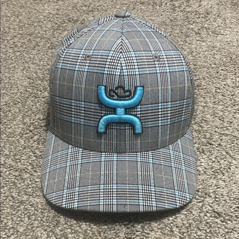 Hooey Plaid Blue and Gray Men’s Cap